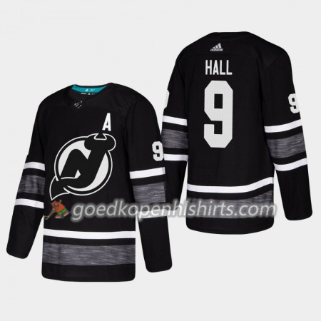 New Jersey Devils Taylor Hall 9 2019 All-Star Adidas Zwart Authentic Shirt - Mannen